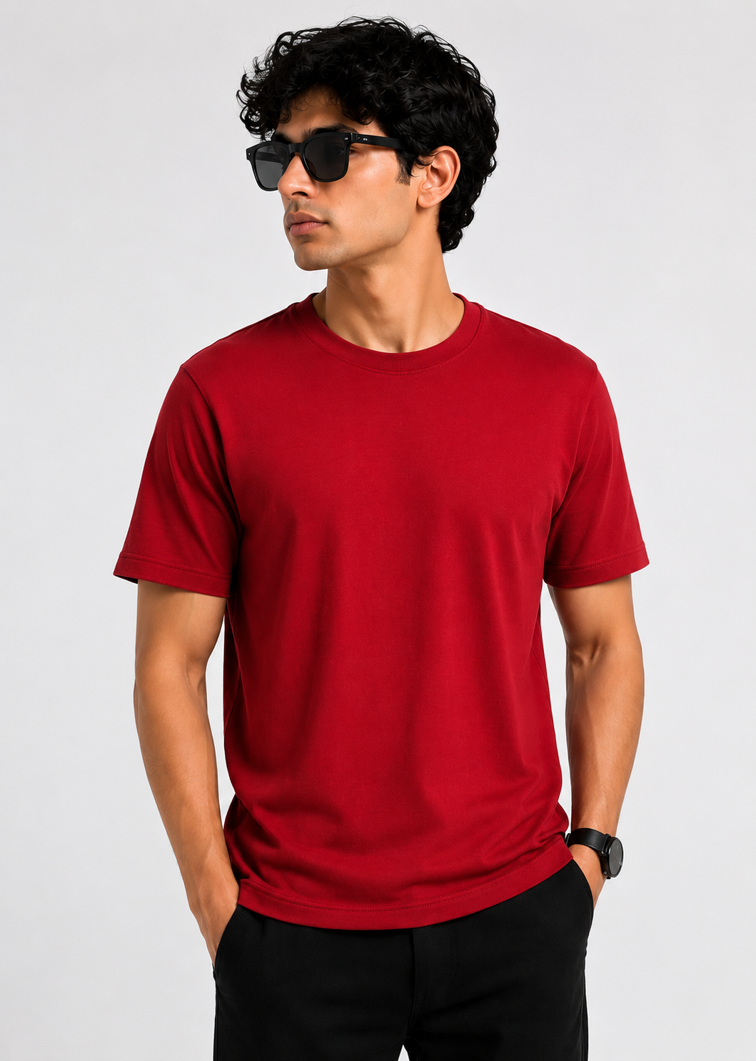 Red Color Tshirt