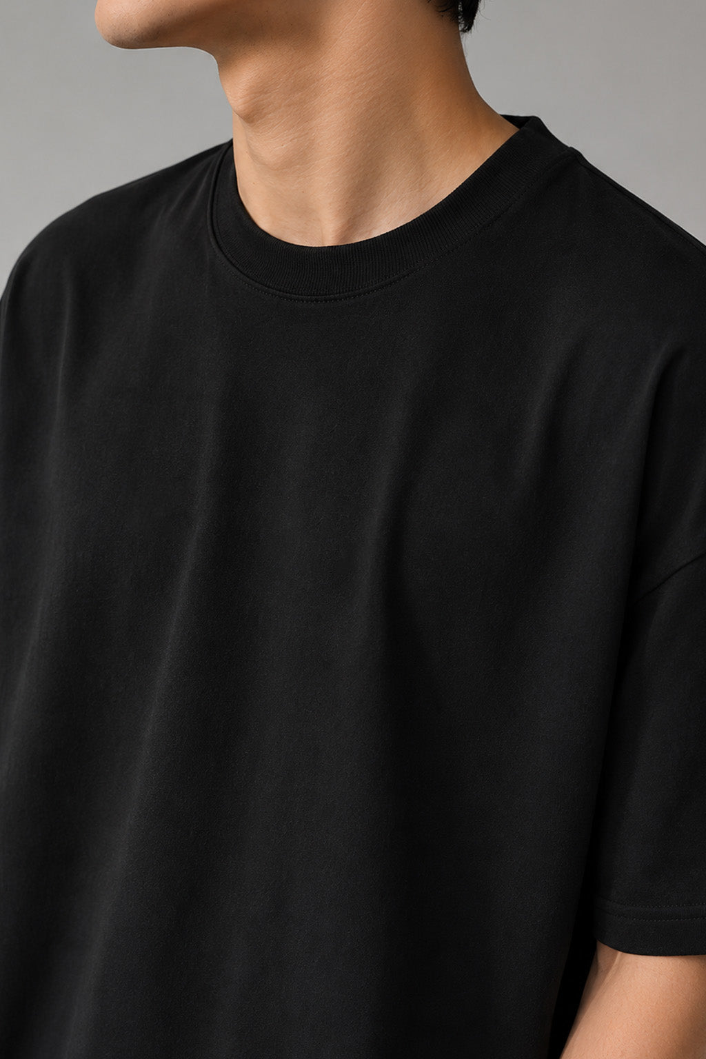 Premium Black Oversized Tee – Street Fit Antwren EStore