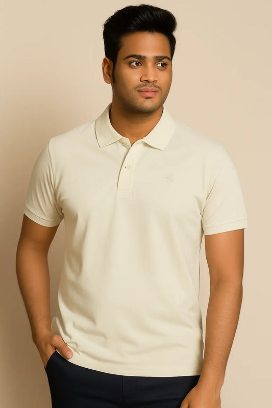 Polo T-Shirt Beige Color Antwren EStore