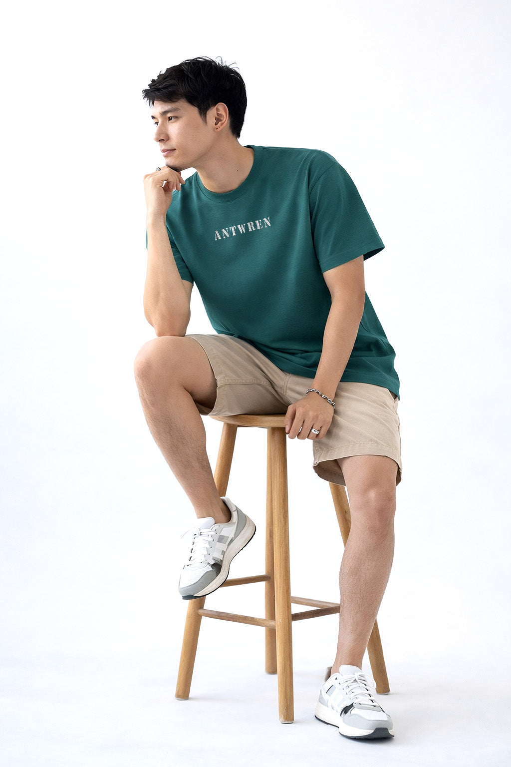 Premium Pine Green Oversized T-shirt Antwren Brand