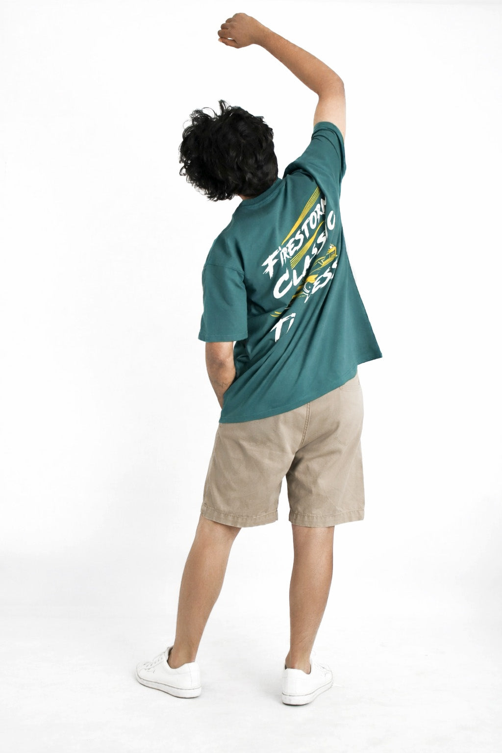 Premium Pine Green Oversized T-shirt Antwren Brand