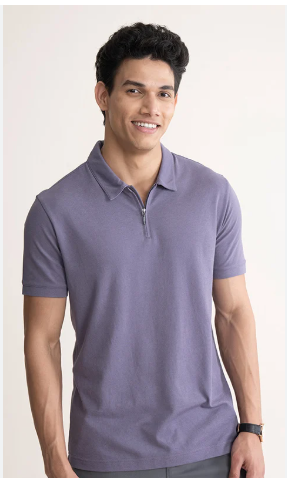 Purple Polo T shirt