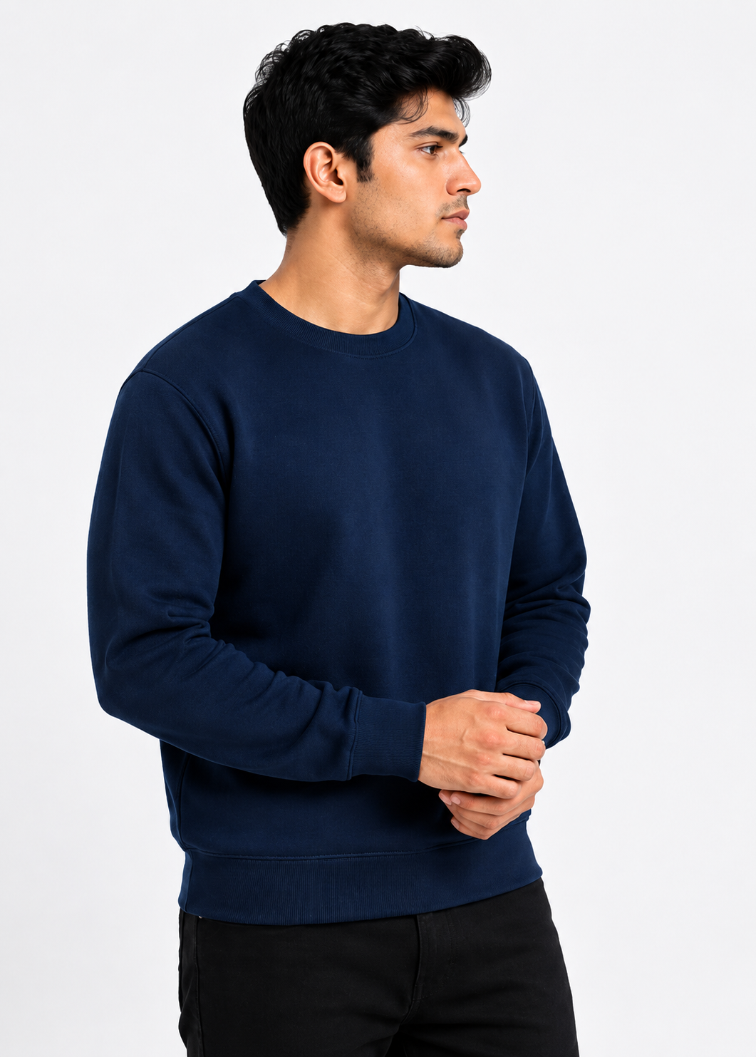 Antwren Premium Navy Blue Sweat Shirt Antwren