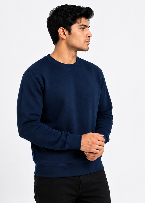 Antwren Premium Navy Blue Sweat Shirt Antwren