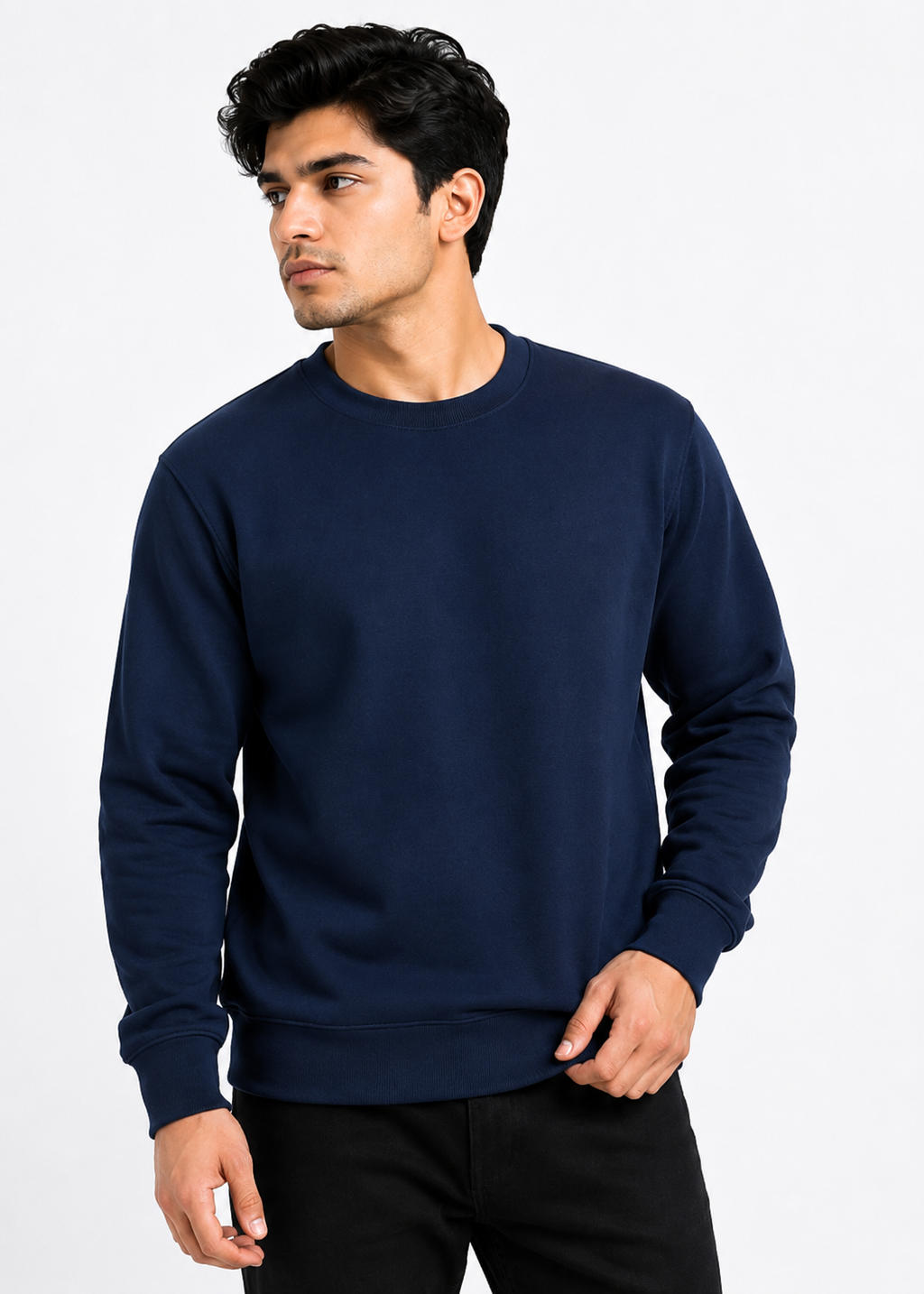 Antwren Premium Navy Blue Sweat Shirt Antwren
