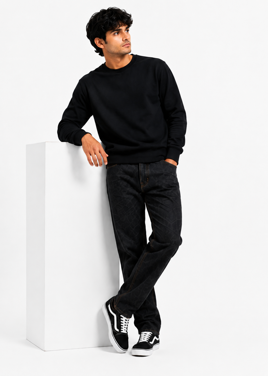 Antwren Premium Black Sweat Shirt Antwren