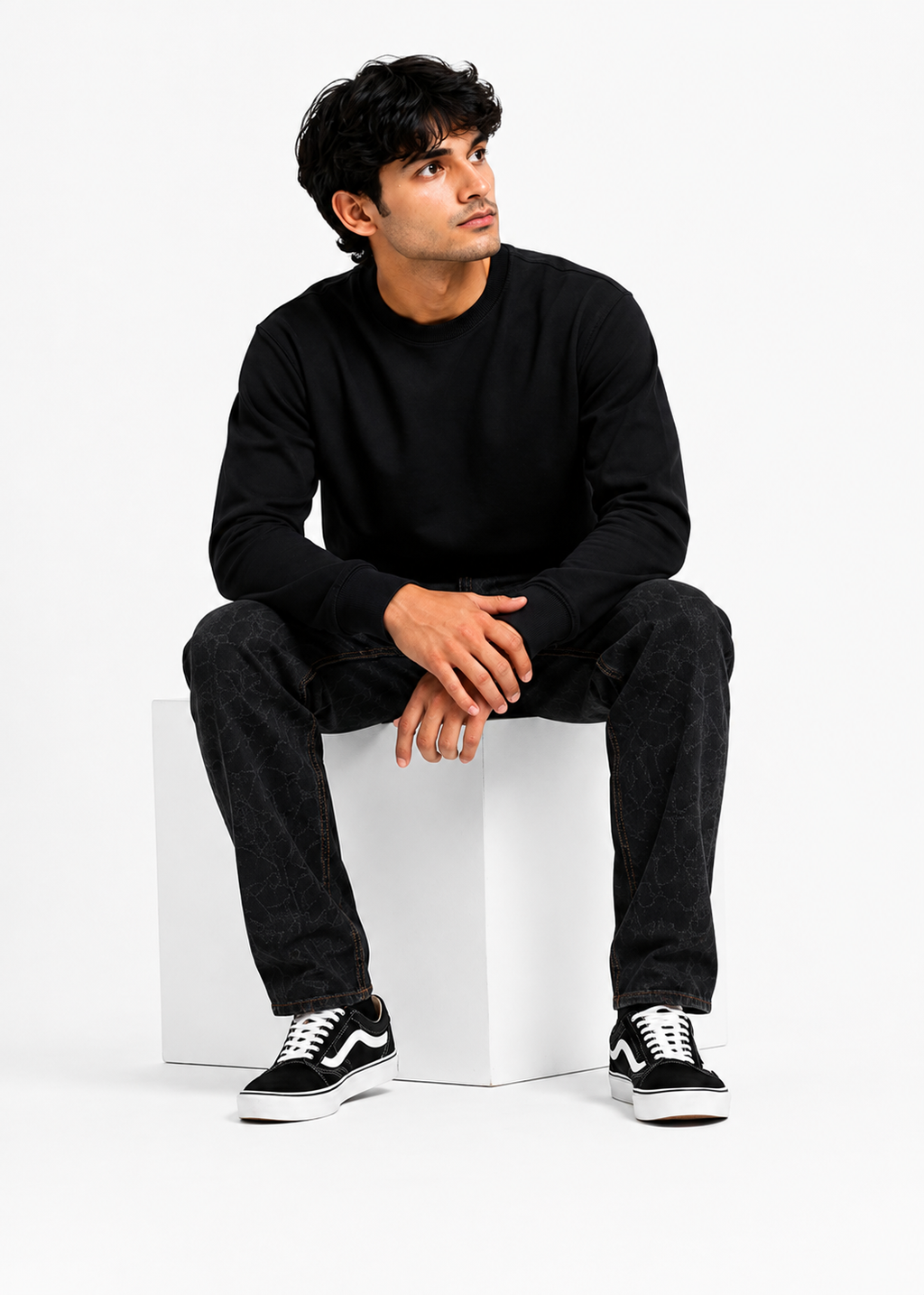 Antwren Premium Black Sweat Shirt Antwren