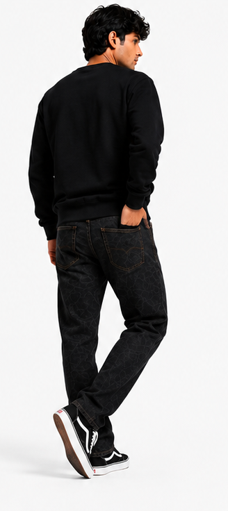 Antwren Premium Black Sweat Shirt Antwren