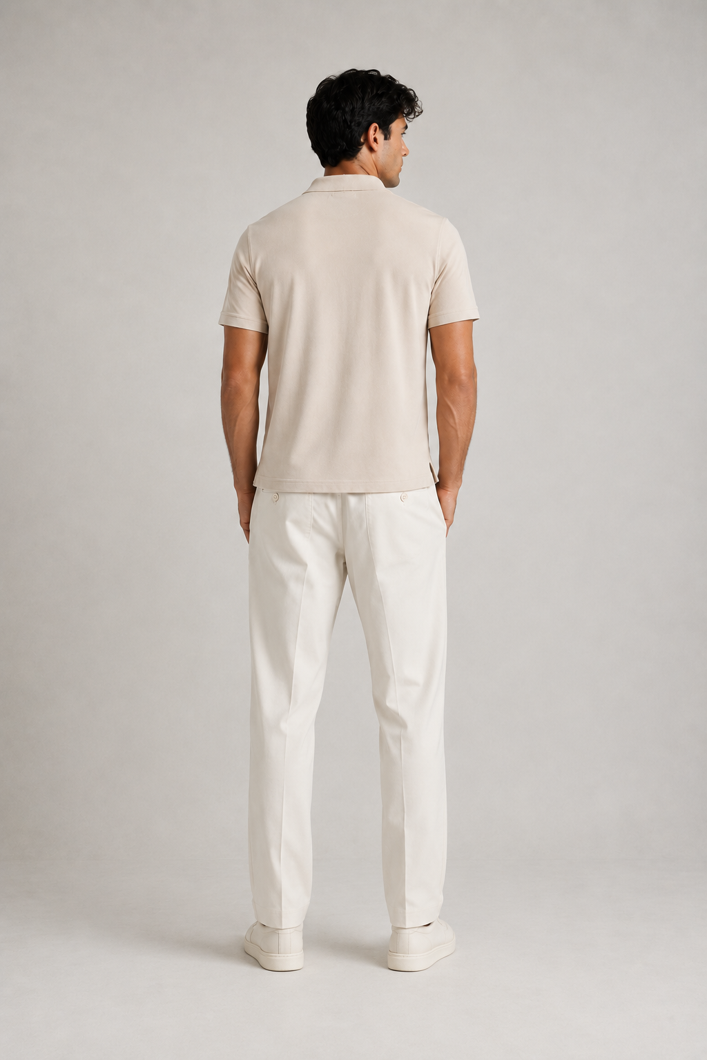 Begieo Polo T-shirt Zip l Antwren