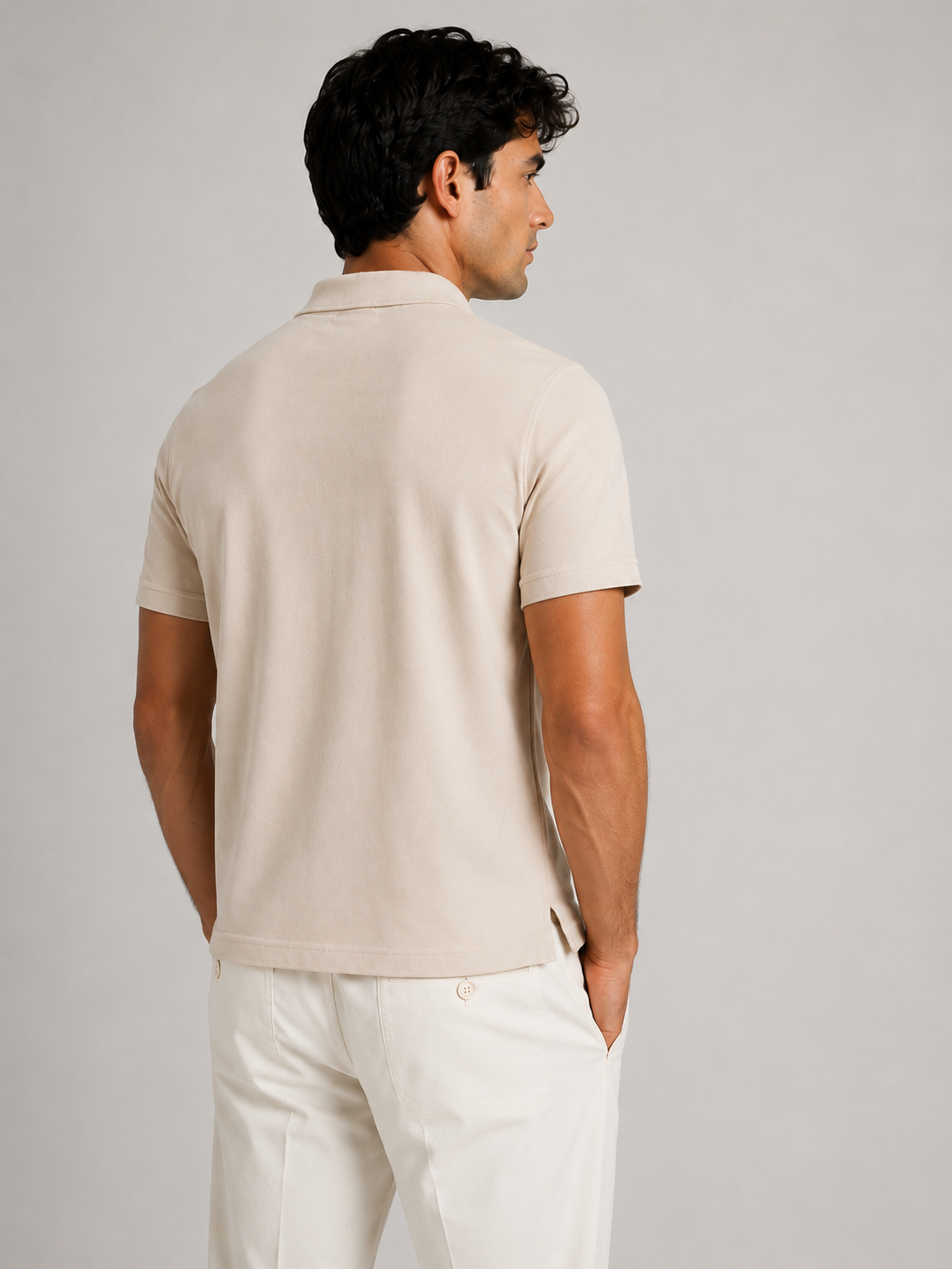 Begieo Polo T-shirt Zip l Antwren