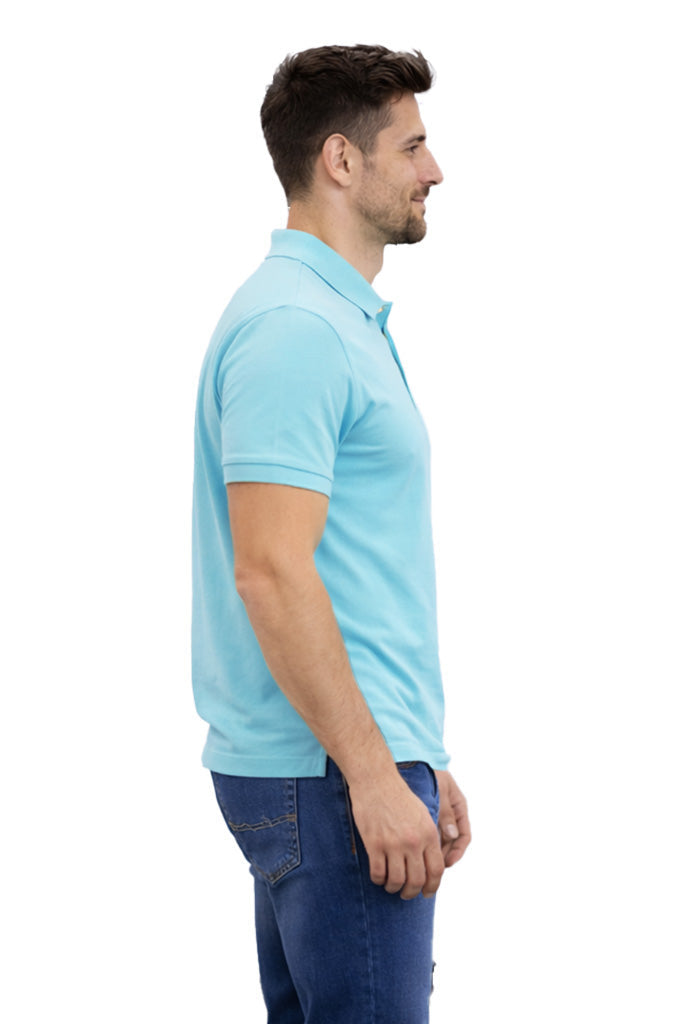 Polo T-shirt Zip Mint Blue zip Antwren EStore