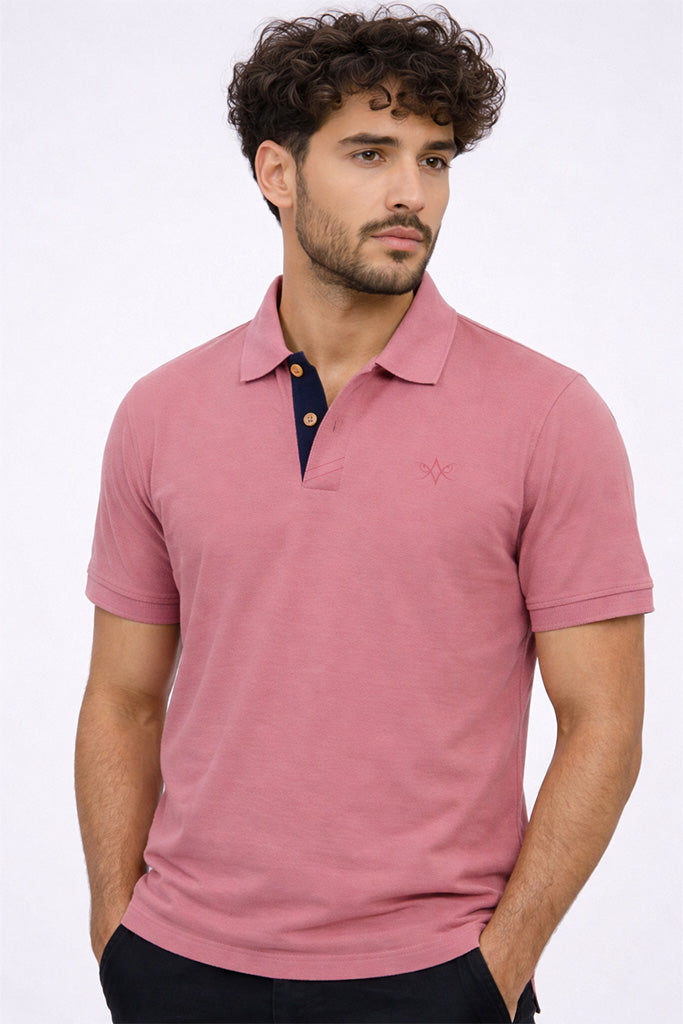 Polo T-shirt Lite Pink Antwren EStore