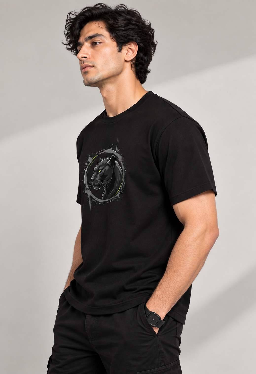 Black Panther Design Tshirt